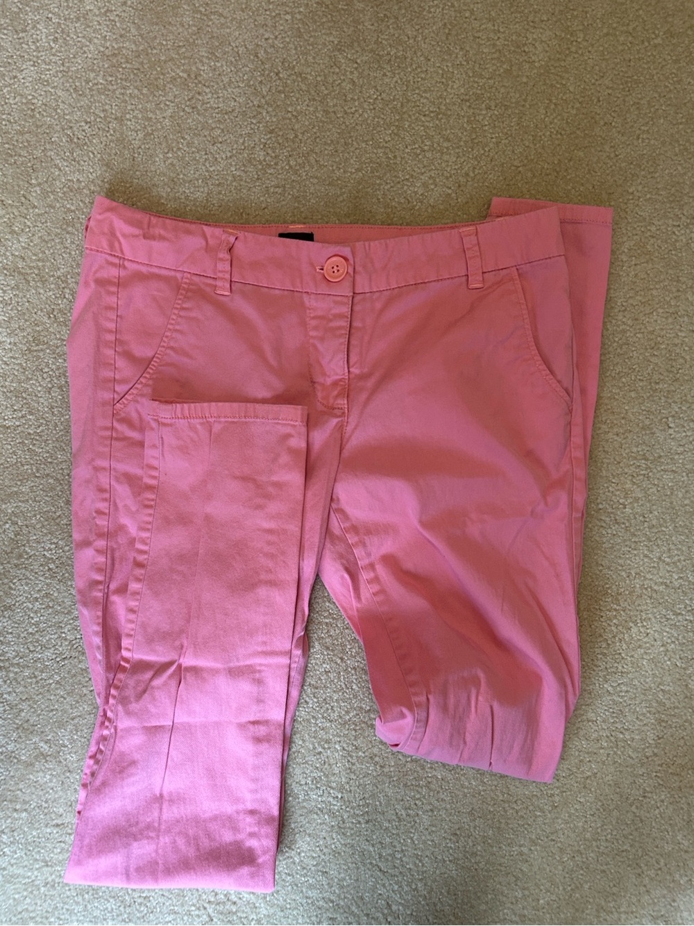 2B Bebe Pink Casual Cotton Pants